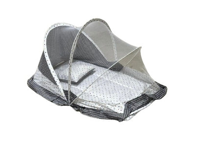 Baby Bed Mosquito Net with baby Mattress and Pillow  For Babies Age of 1-3 years