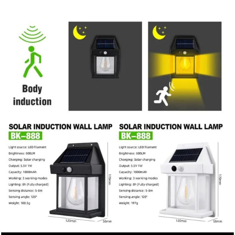Mini Waterproof Solar Interaction Wall Lamp